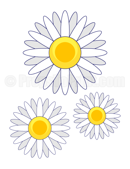 Daisy Photo Booth Prop