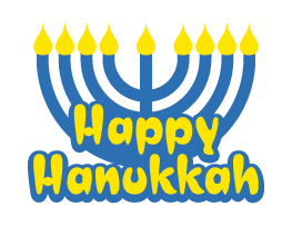 Happy Hanukkah Photo Booth Prop