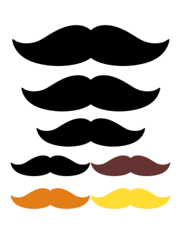 Mustache Photo Booth Prop