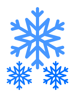 Snowflake Photo Booth Prop